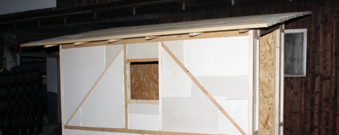 Winterfester Hühnerstall - Isolierung und Aufbau