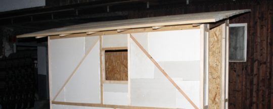 Winterfester Hühnerstall - Isolierung und Aufbau